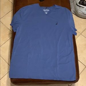 Blue Nautica tee shirt